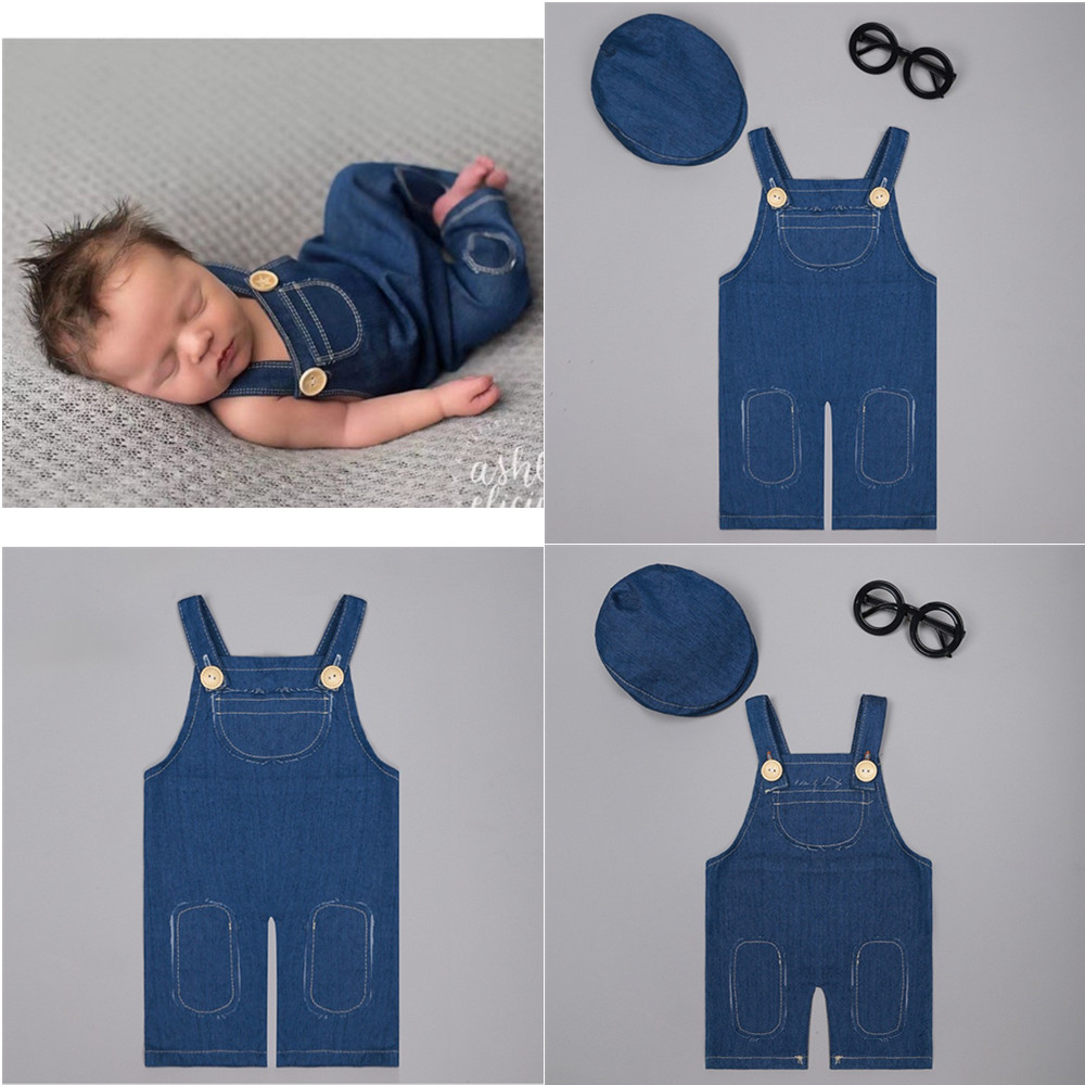 Baby Clothing Dividers - ❤️Newborn Photography Clothing Denim Overalls Studio
