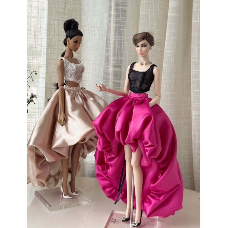 Baby Clothing High End - Supermodel Doll High-end Classic Lace-Up Openwork