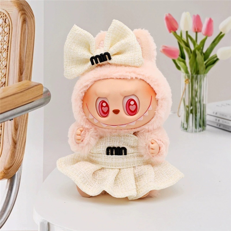 15 17cm For Labubu Doll Korean - Baby Clothing Usa review and price