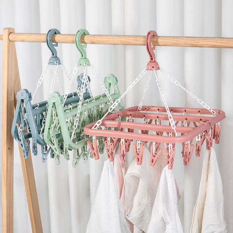 Clothes Drying Hanger with 32  - Baby Clothing Hanging Rack review and price