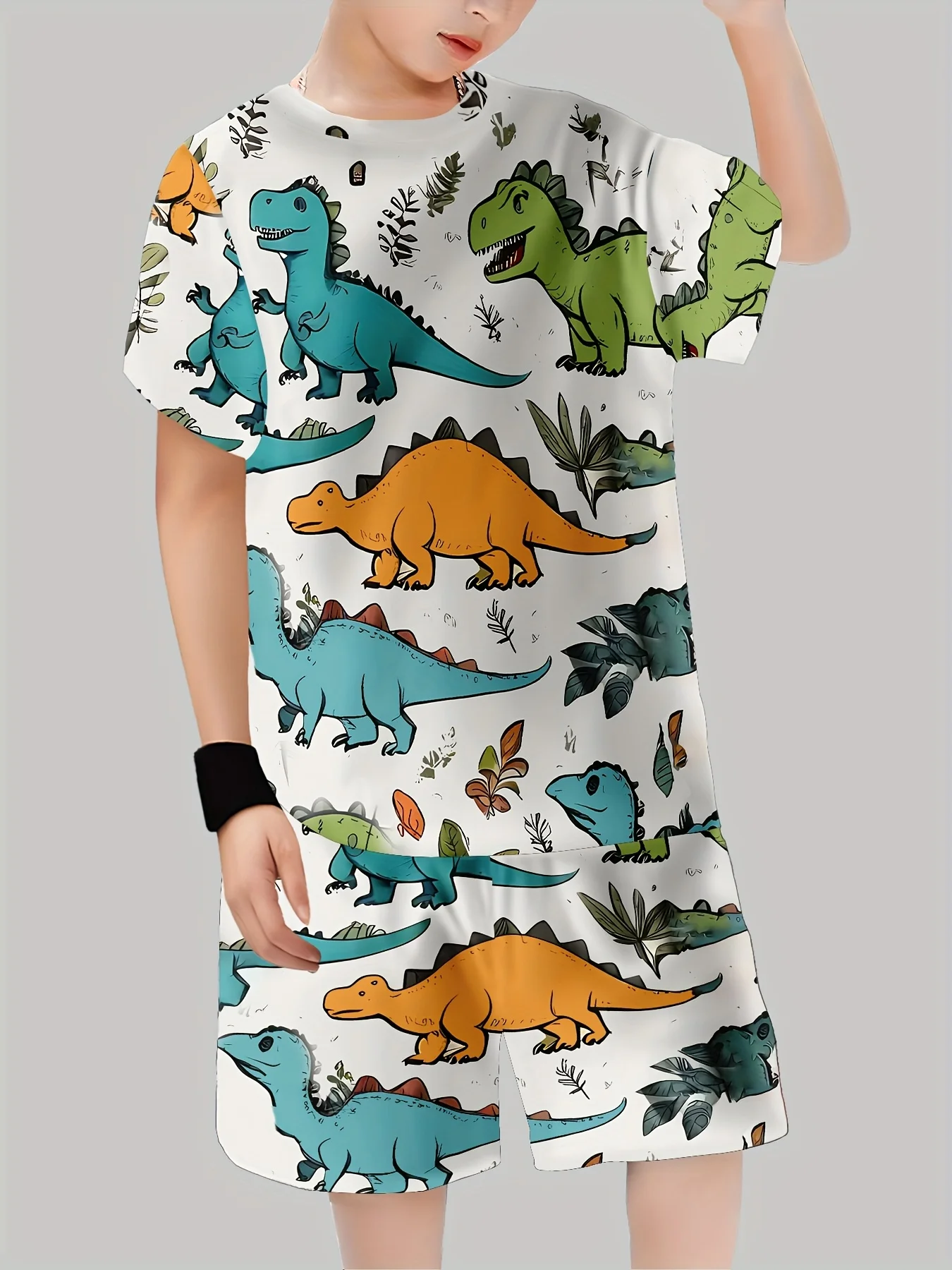 New Dinosaur Printed Outfits T - Baby Clothing Usa review and price