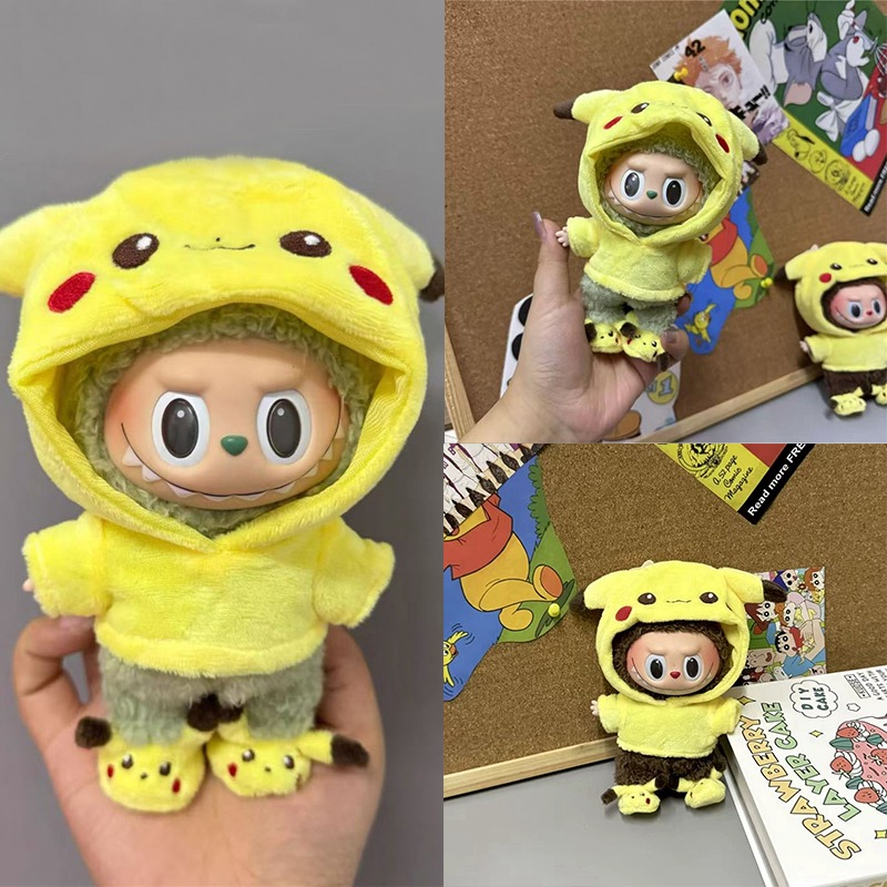 15 17cm For Labubu Doll Cartoo - Baby Clothing Usa review and price