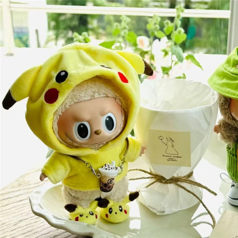 15 17cm For Labubu Doll Cartoo - Baby Clothing Usa review and price