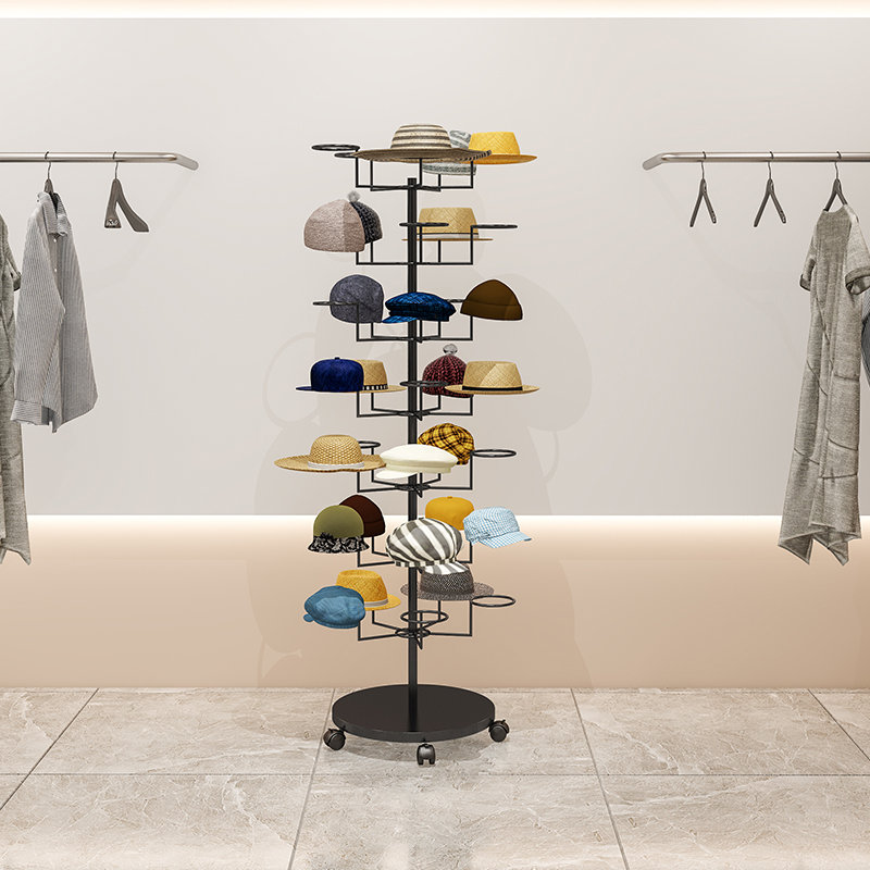 #Hat display rackFloor-to-ceil - Baby Clothing Hanging Rack review and price