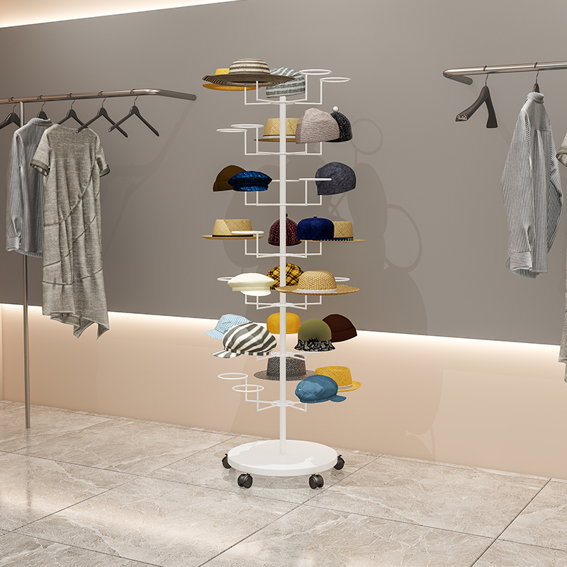 #Hat display rackFloor-to-ceil - Baby Clothing Hanging Rack review and price