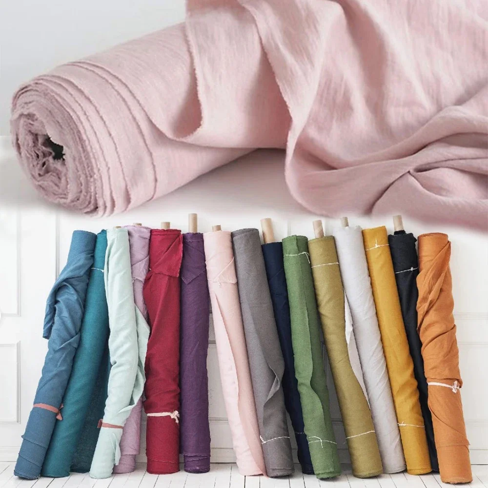 280cm 100%  Linen Fabric Natur - Baby Clothing Organic review and price