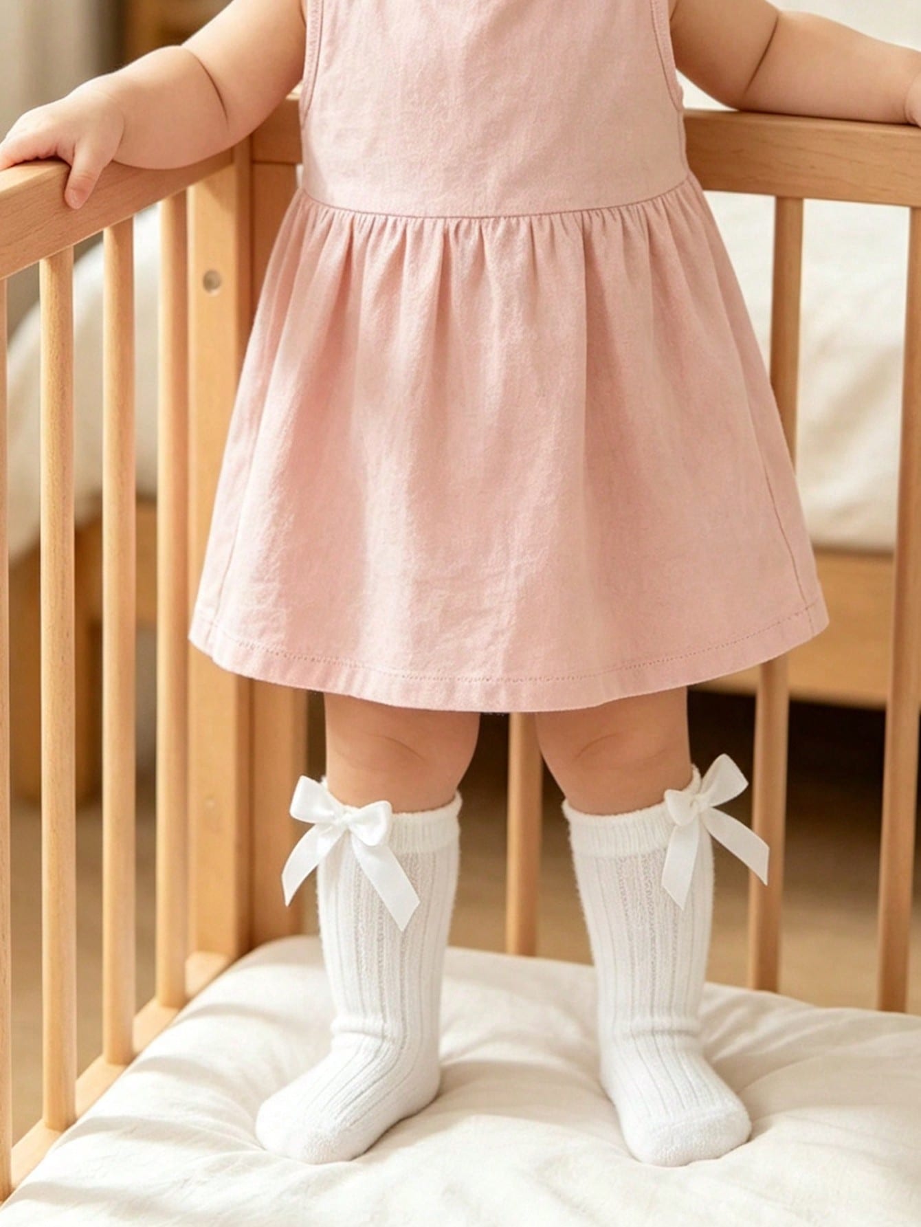 5 Pairs Baby Girls Mid‑Calf So - Baby Clothing Dresser review and price