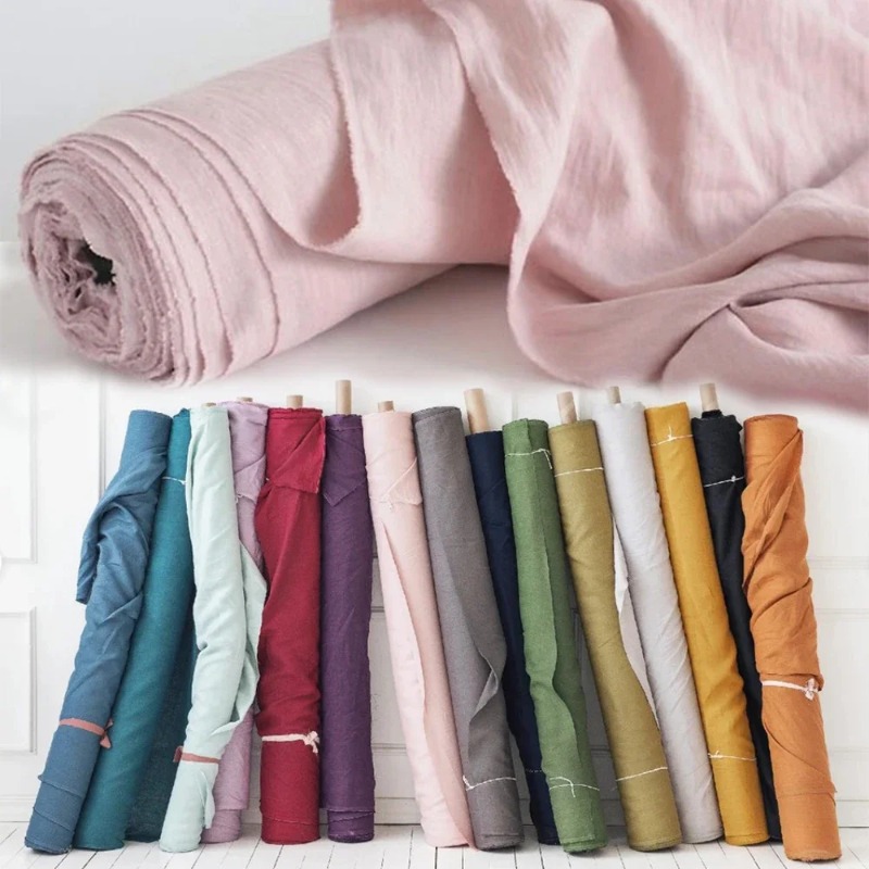 280cmx100cm Pure Linen Fabric  - Baby Clothing Organic review and price