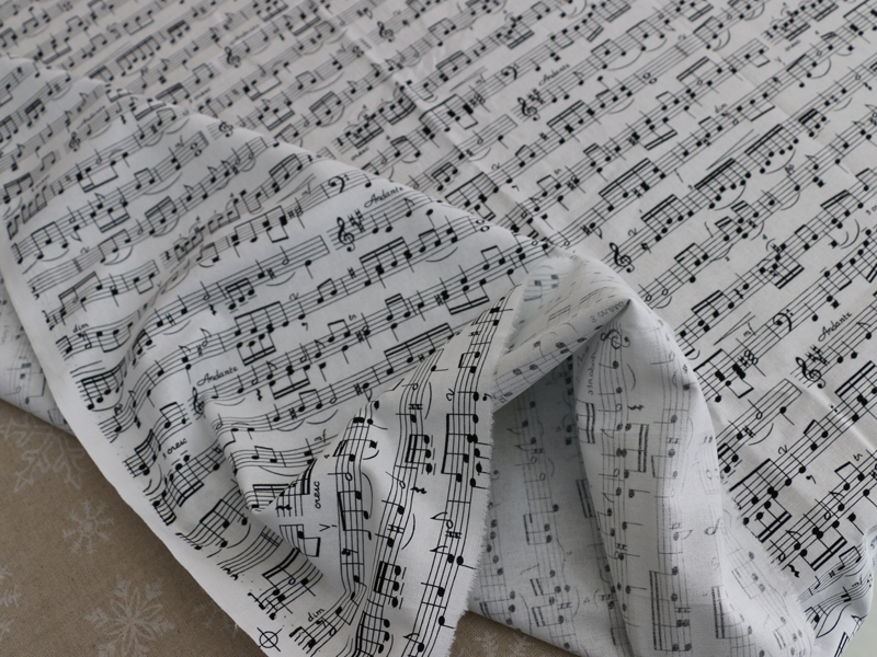 50cm*110cm Music Note Printed  - Baby Clothing Organic review and price