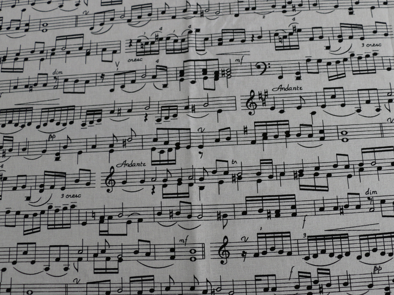 50cm*110cm Music Note Printed  - Baby Clothing Organic review and price